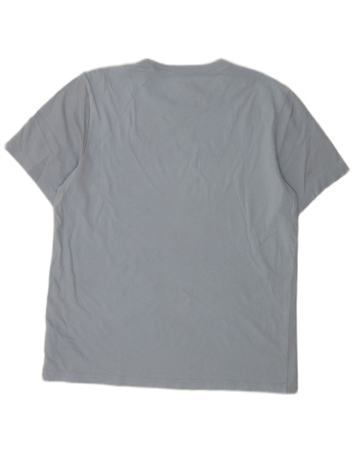 Jordan Herre T-Shirt Top Stor Blå Bomuld