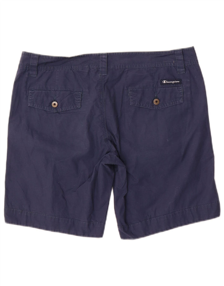 Champion chinoshorts med lav talje til kvinder Medium W30 Marineblå