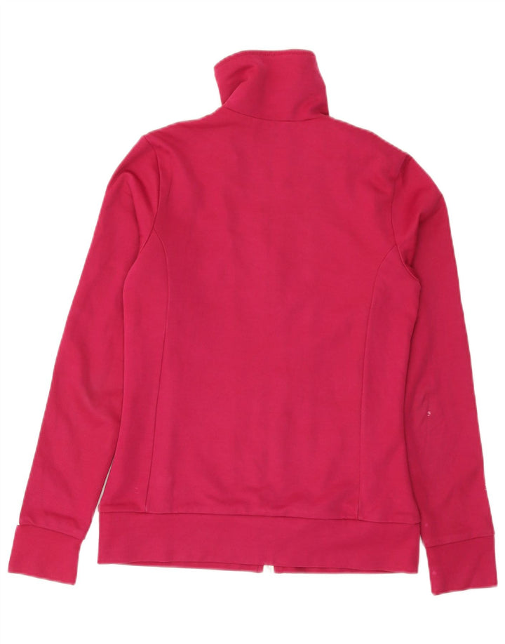 Adidas træningsdragt topjakke til kvinder IT 40 Small Pink Colourblock Bomuld