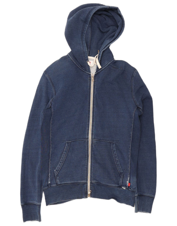 Levi's Herre Regular Fit Hættetrøje med lynlås, lille blå bomuld