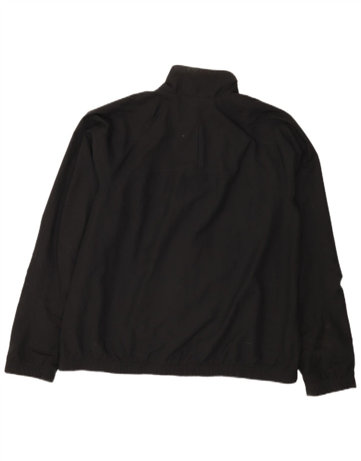 Nike Træningsdragt til mænd Topjakke UK 38/40 Medium Sort Polyester