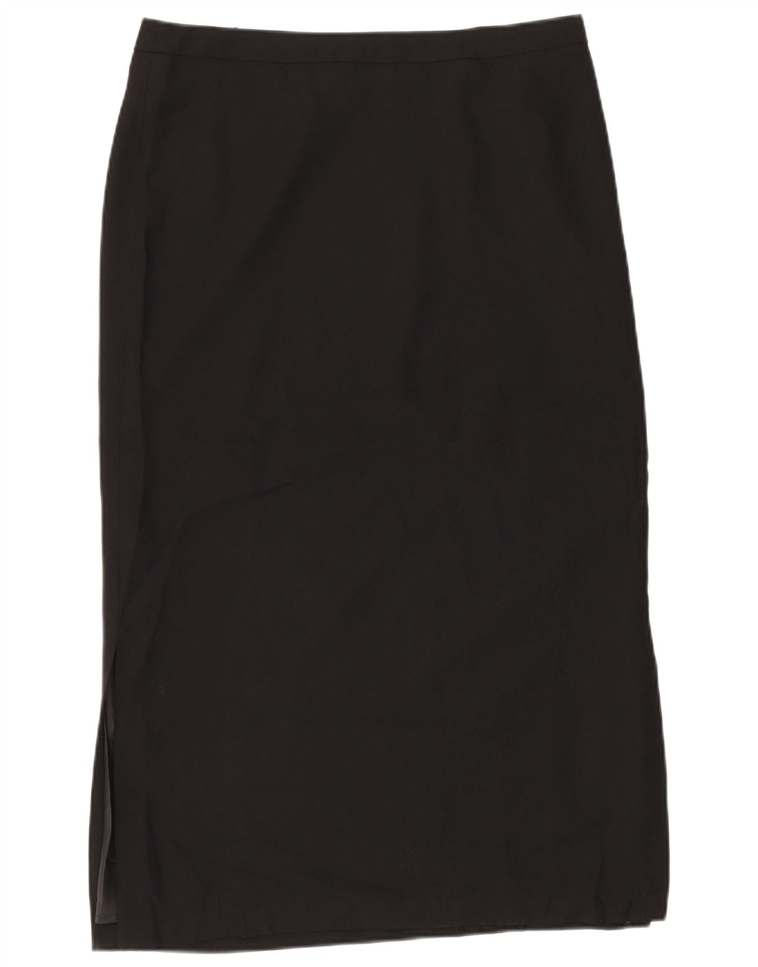 Marks & Spencer Dame Maxi Nederdel UK 16 Large W34 Black Polyester