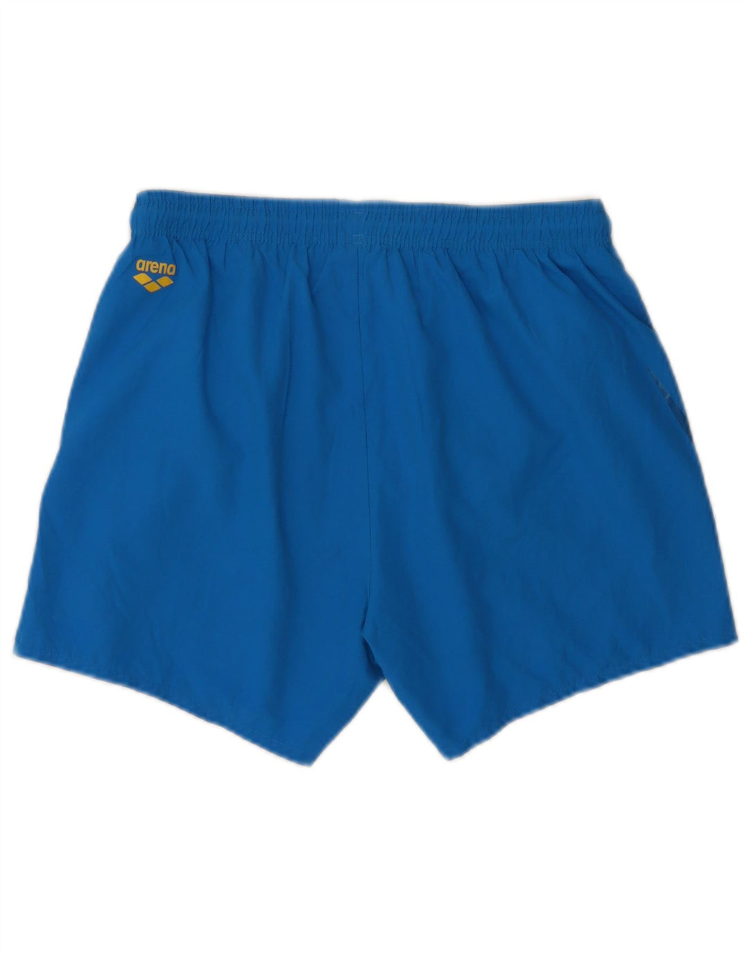 ARENA Mens Graphic Sport Shorts Medium  Blue Polyester