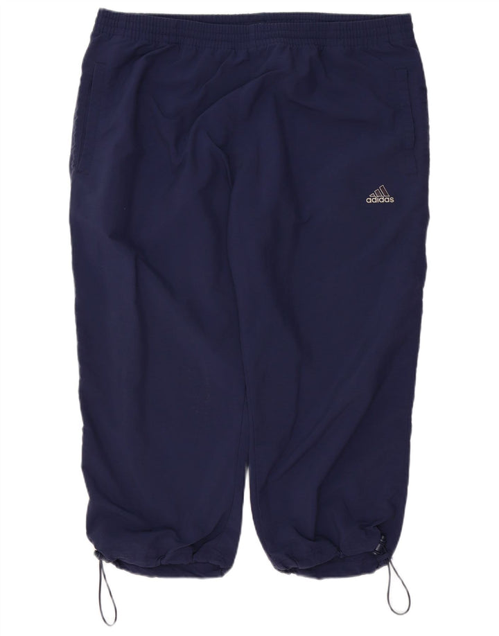 ADIDAS Capri træningsdragt bukser til mænd XL marineblå polyester