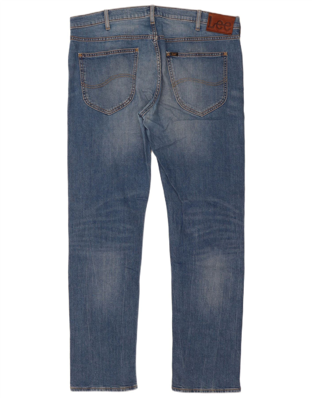 Lee Herre Daren Slim Jeans W36 L32 Blå Bomuld