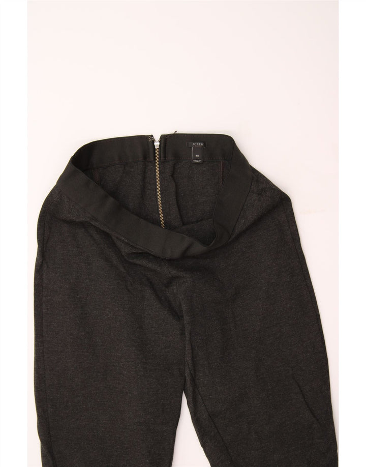 J. CREW Womens Leggings US 4 Small  Grey Viscose Vintage J. Crew and Second-Hand J. Crew from Messina Hembry 
