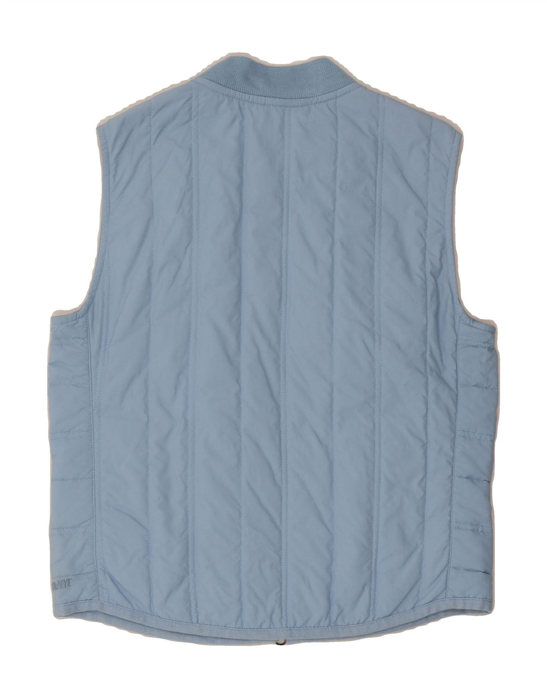 MURPHY & NYE Womens Padded Gilet UK 14 Medium Blue Nylon Vintage Murphy & Nye and Second-Hand Murphy & Nye from Messina Hembry 