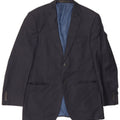 Marks & Spencer Herre 2-knaps blazerjakke UK 38 Medium Navy Blue