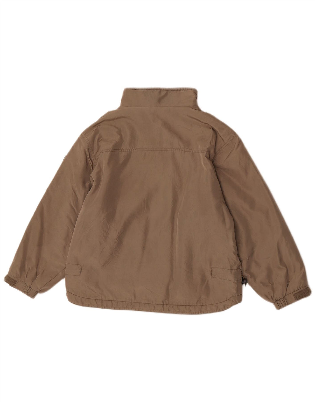 Napapijri Boys Geographic Windbreaker Jacket 9-10 år Beige Polyamid