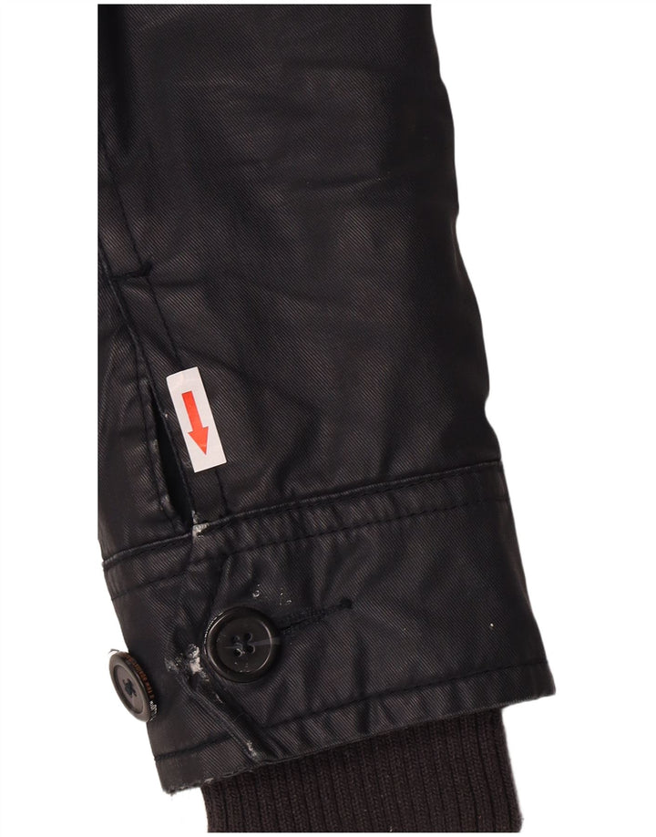 KHUJO Herre Utility Jacket UK 36 Small Navy Blue