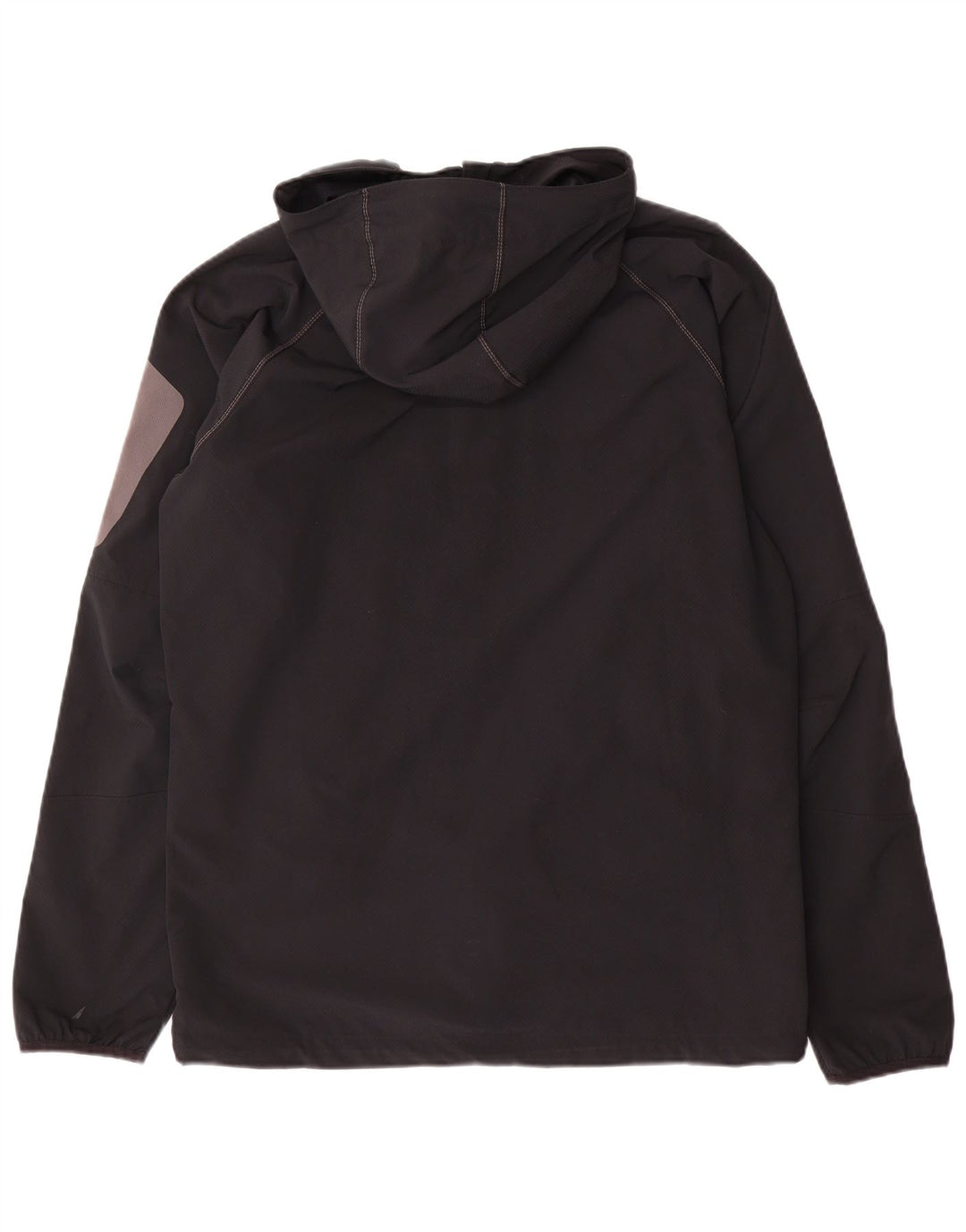 Columbia Regnjakke med hætte til mænd UK 38 Medium Sort Polyester