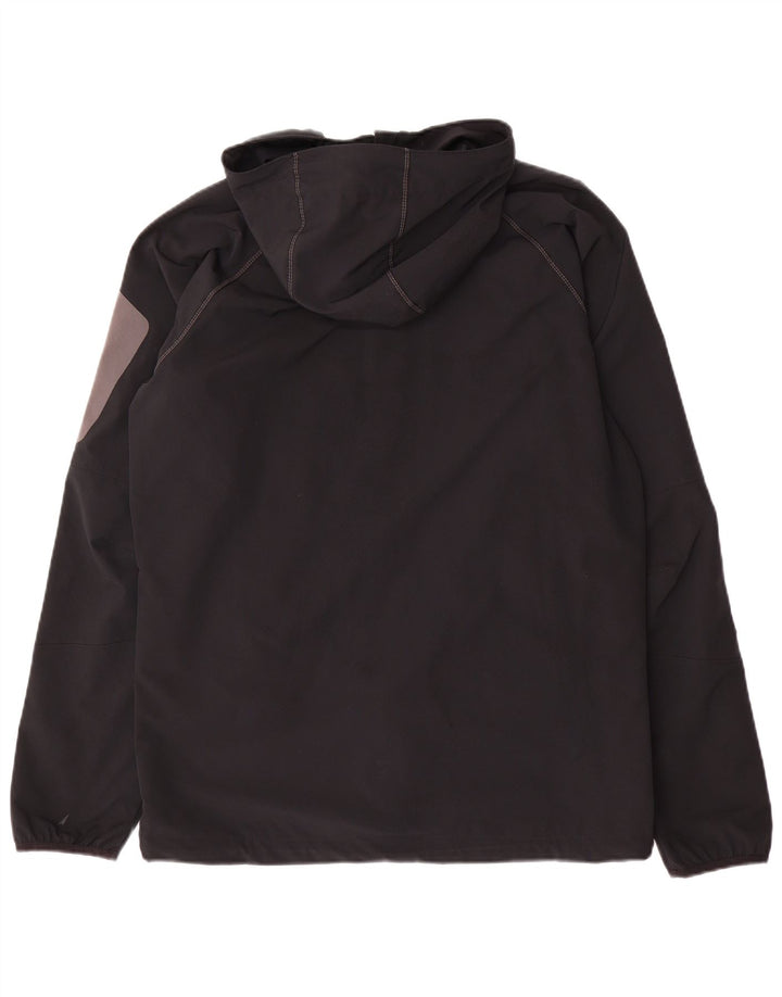 Columbia Regnjakke med hætte til mænd UK 38 Medium Sort Polyester