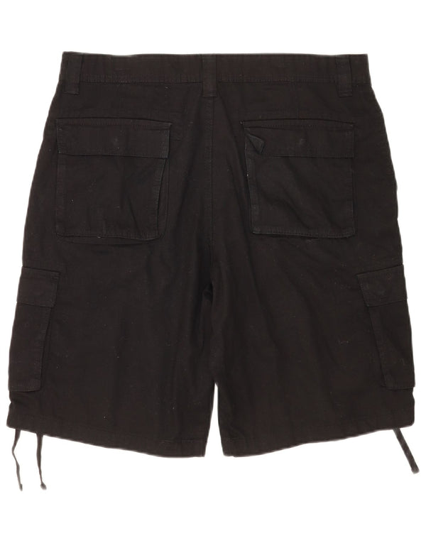 Terranova Herre Cargo Shorts W34 Large Black Bomuld