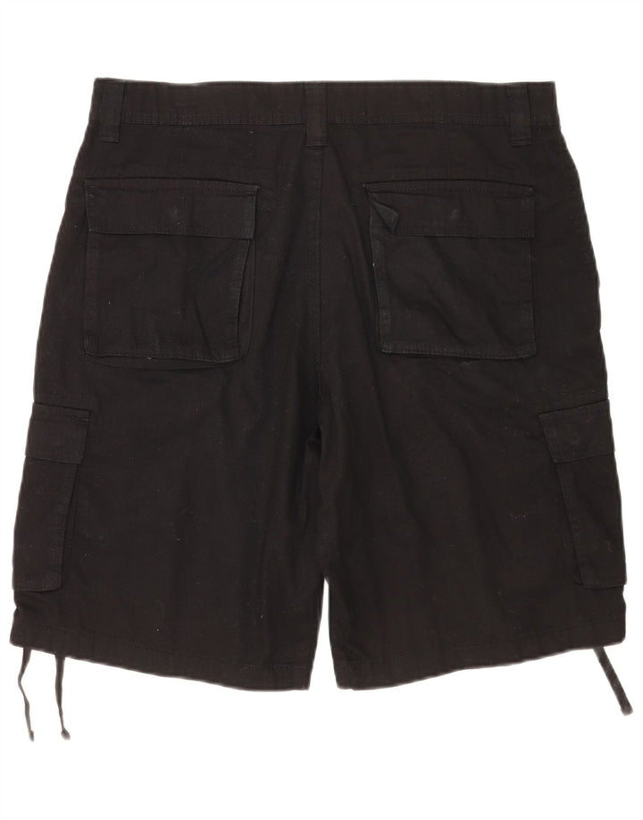 Terranova Herre Cargo Shorts W34 Large Black Bomuld