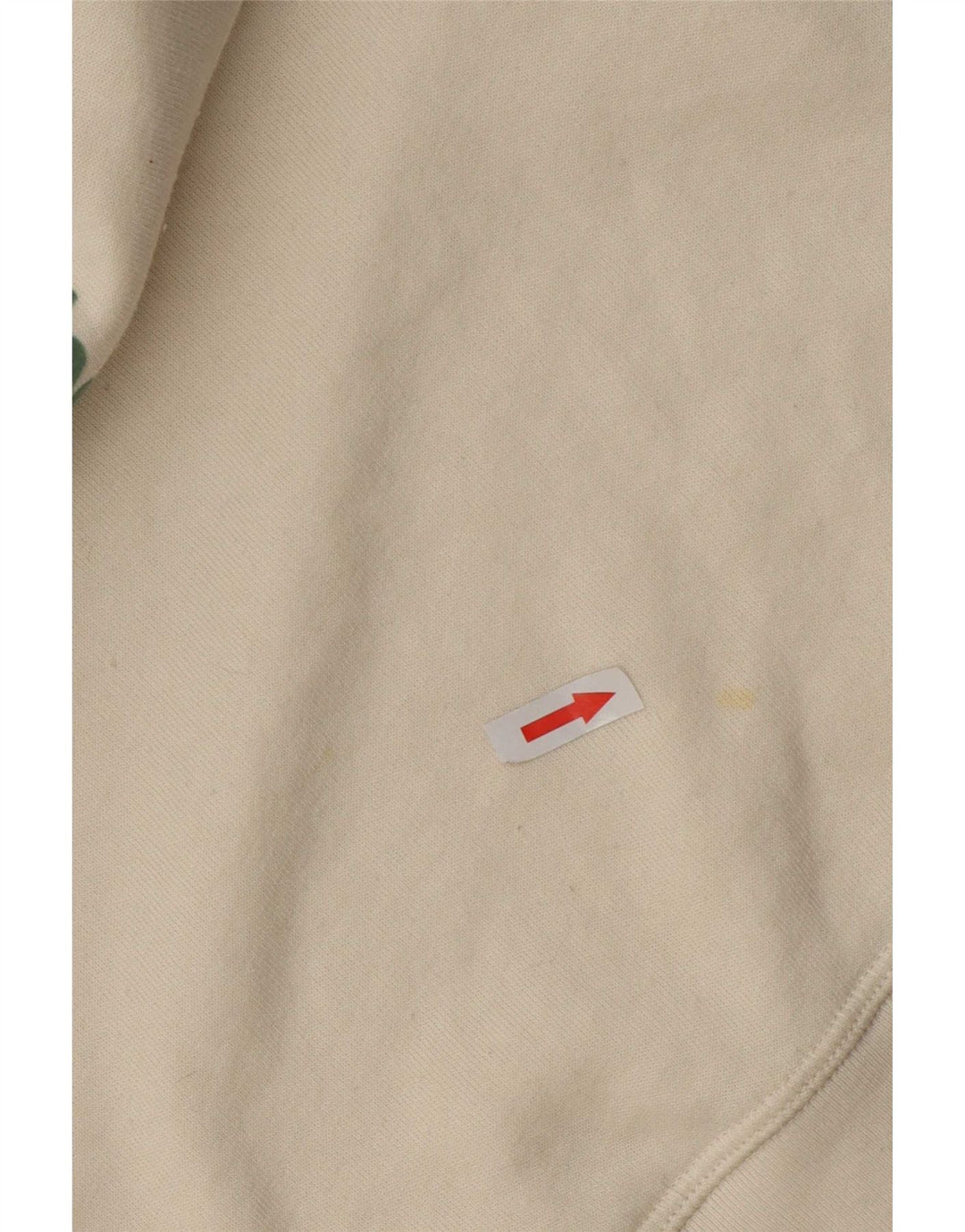 Marks & Spencer Dame Grafisk Sweatshirt Jumper UK 16 Large Off White