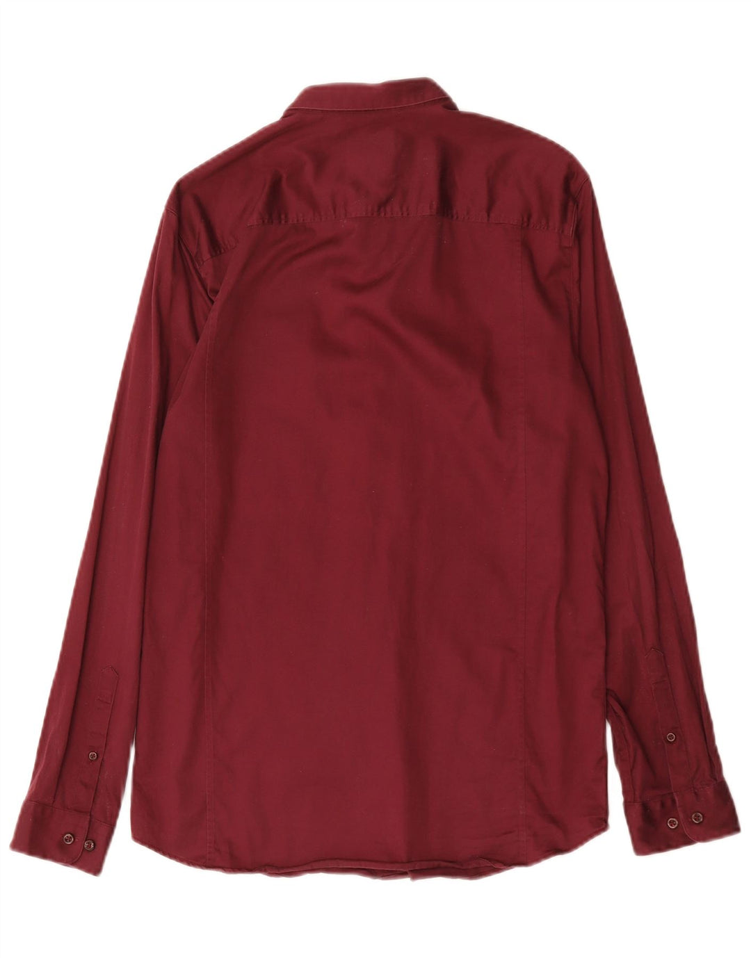 Jack & Jones herreskjorte str. 40 Medium Bourgogne bomuld