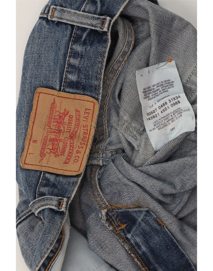 LEVI'S Bootcut jeans til mænd W31 L32 blå bomuld