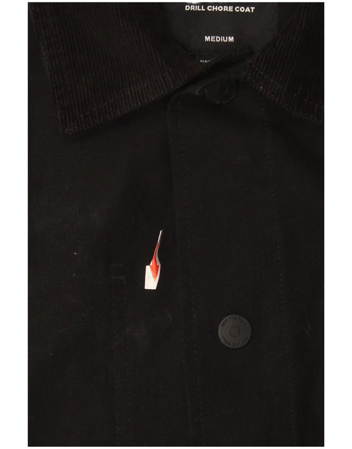 Vans Herre Utility Jacket Medium Sort Bomuld