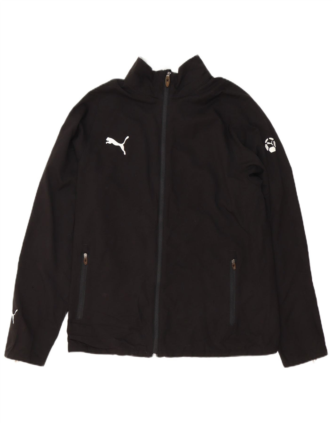 PUMA Træningsdragt til mænd Topjakke Medium Sort Polyester