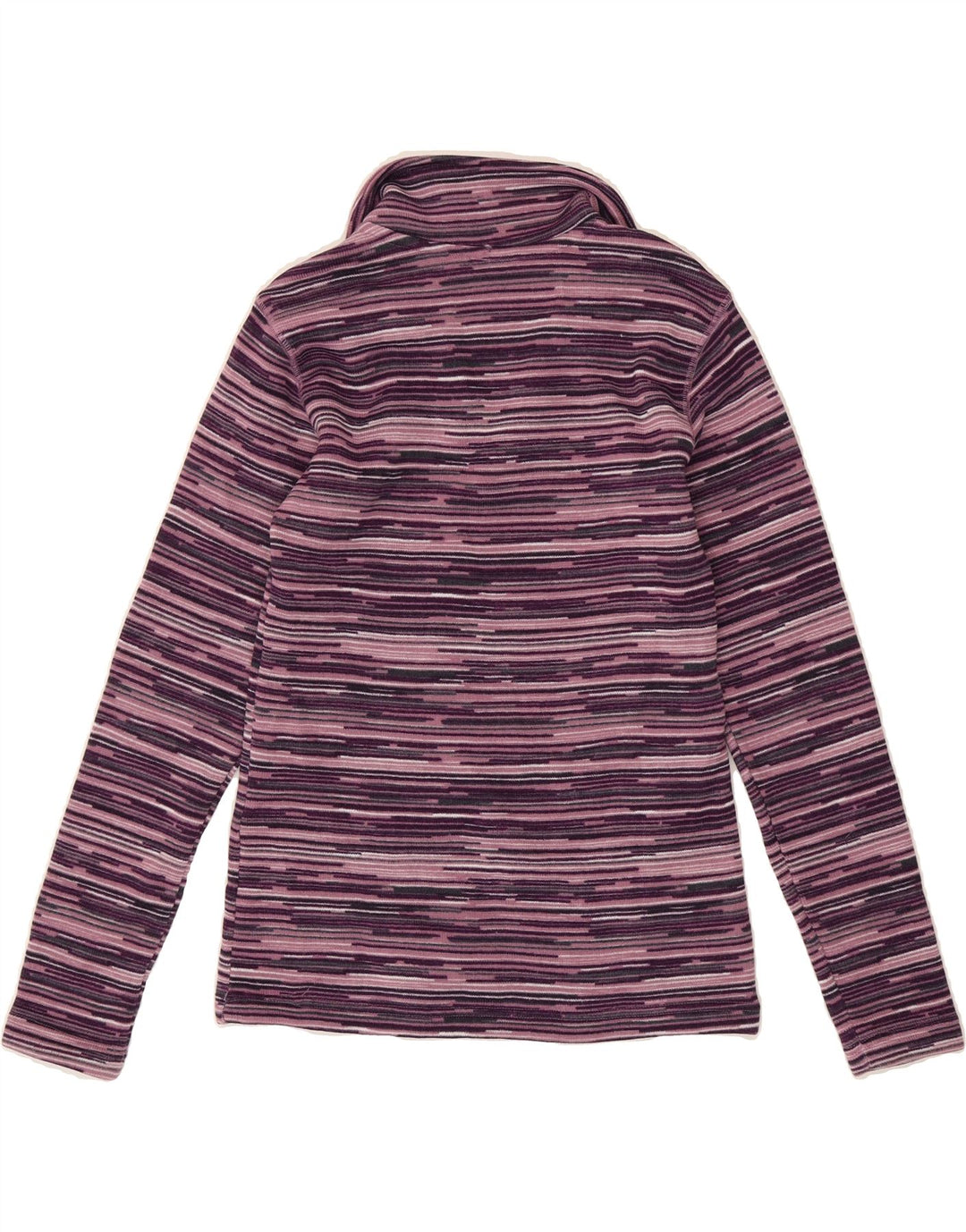 MOUNTAIN WAREHOUSE Womens Sweatshirt Jumper UK 8 Small  Purple Striped Vintage Mountain Warehouse and Second-Hand Mountain Warehouse from Messina Hembry 