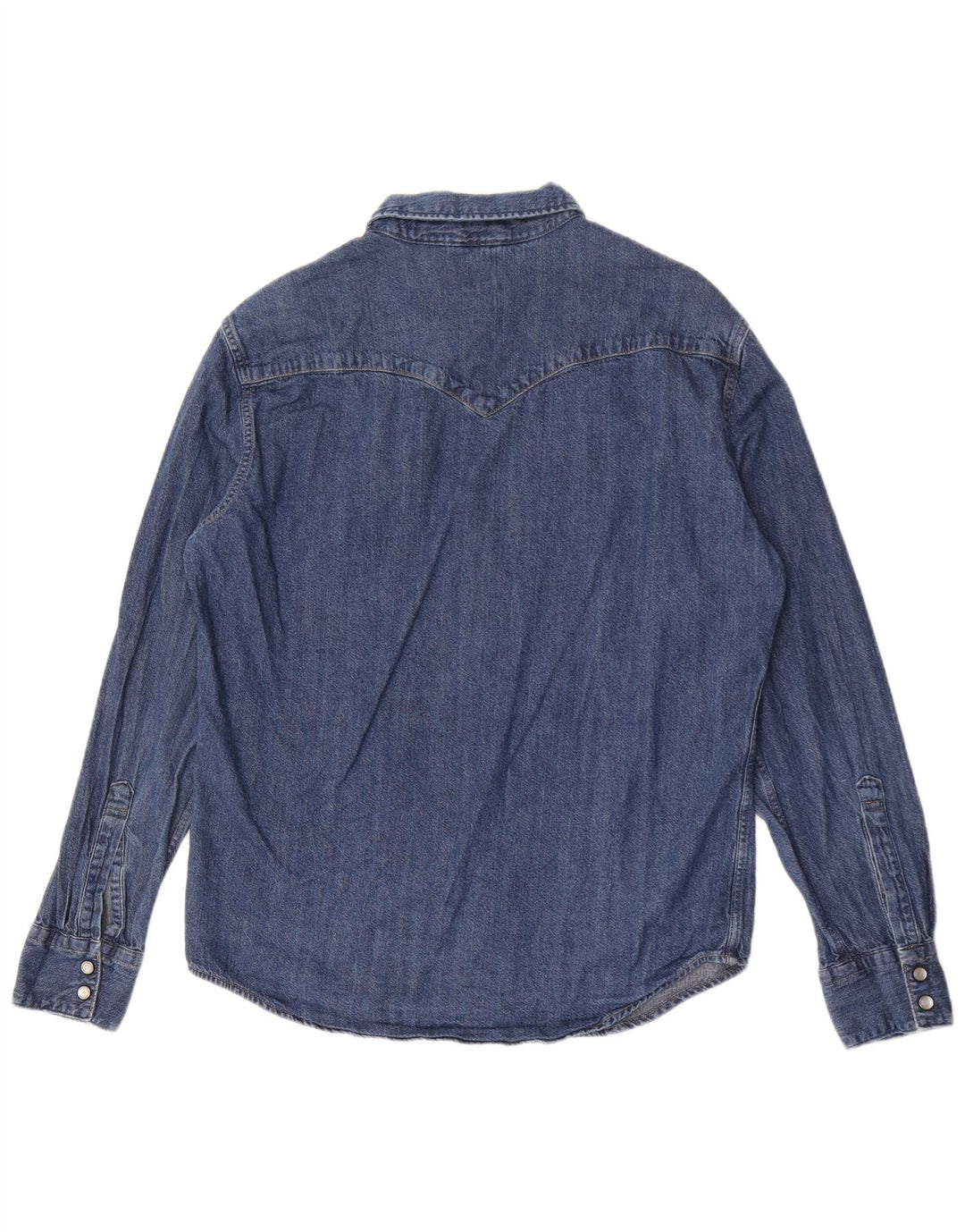 Levi's Standard denimskjorte til mænd mellemblå bomuld
