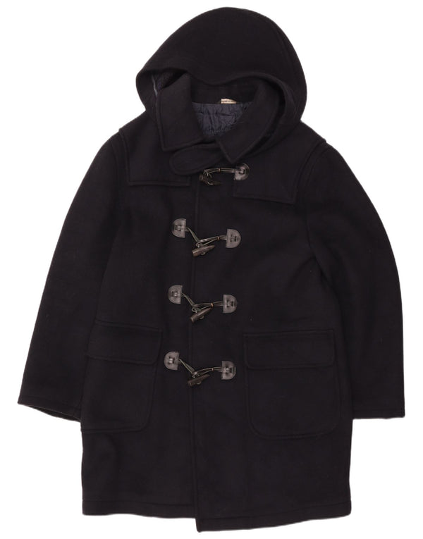 Via Tornabuoni Herre Hooded Duffle Coat UK 40 Large Navy Blue
