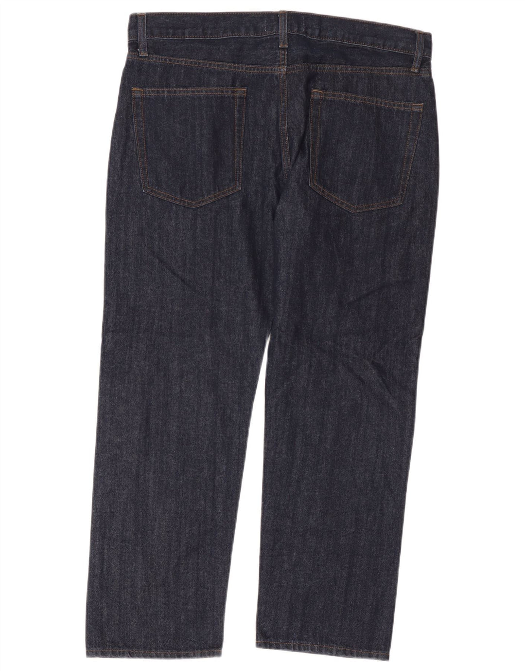 Marks & Spencer Straight Jeans til mænd W36 L29 Marineblå bomuld