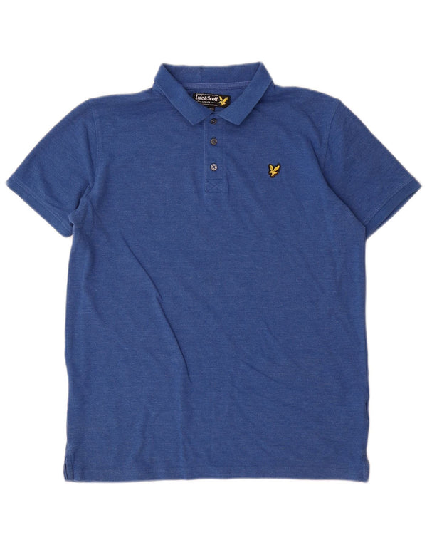 Lyle & Scott drenge poloskjorte 14-15 år blå bomuld