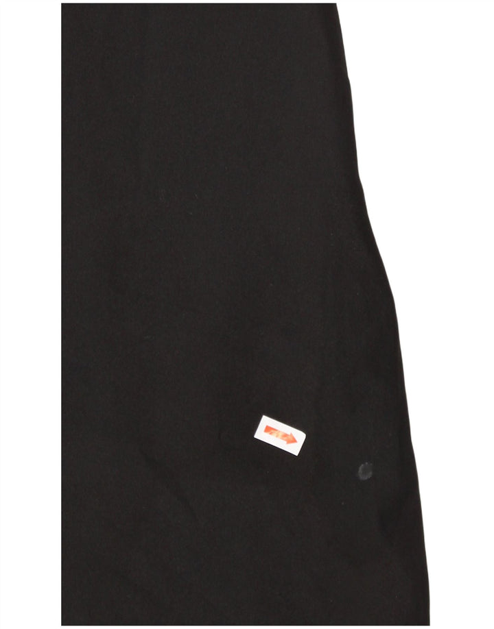 TED BAKER Kvinders Ærmeløs Skede Kjole Størrelse 1 XS Sort Stribet Polyester