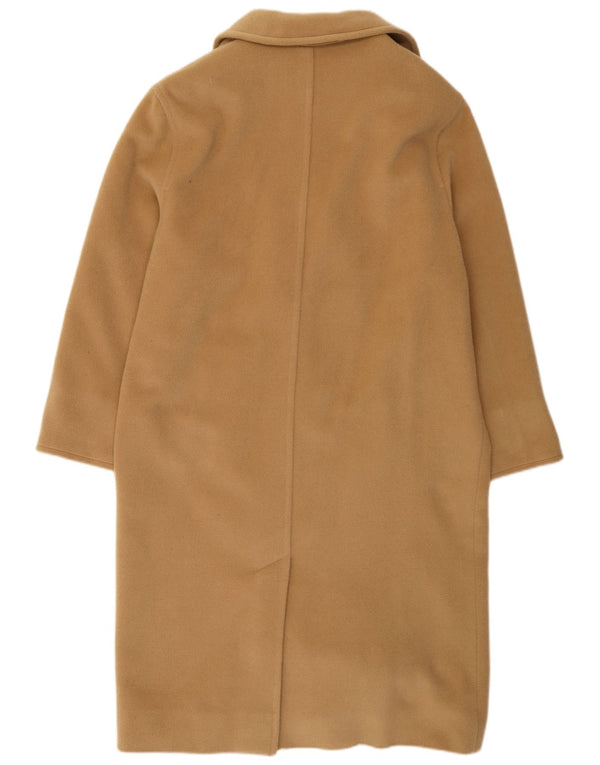 Marella Dame Oversized Dobbeltradet Frakke UK 12 Medium Beige Uld