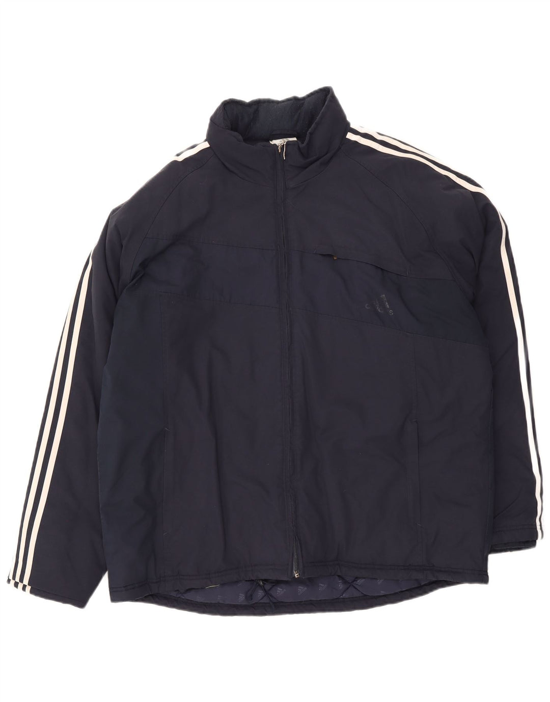 Adidas Polstret Herrejakke UK 42 XL Navy Blue Polyester