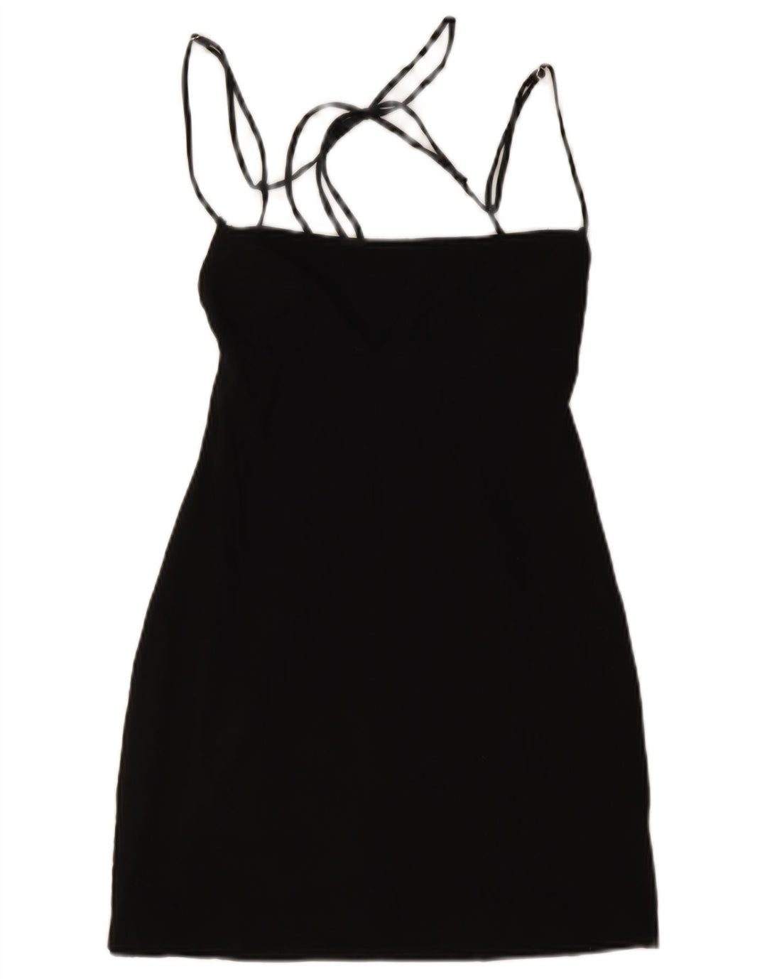 Zara Dame Mini Off Shoulder Kjole UK 14 Medium Sort