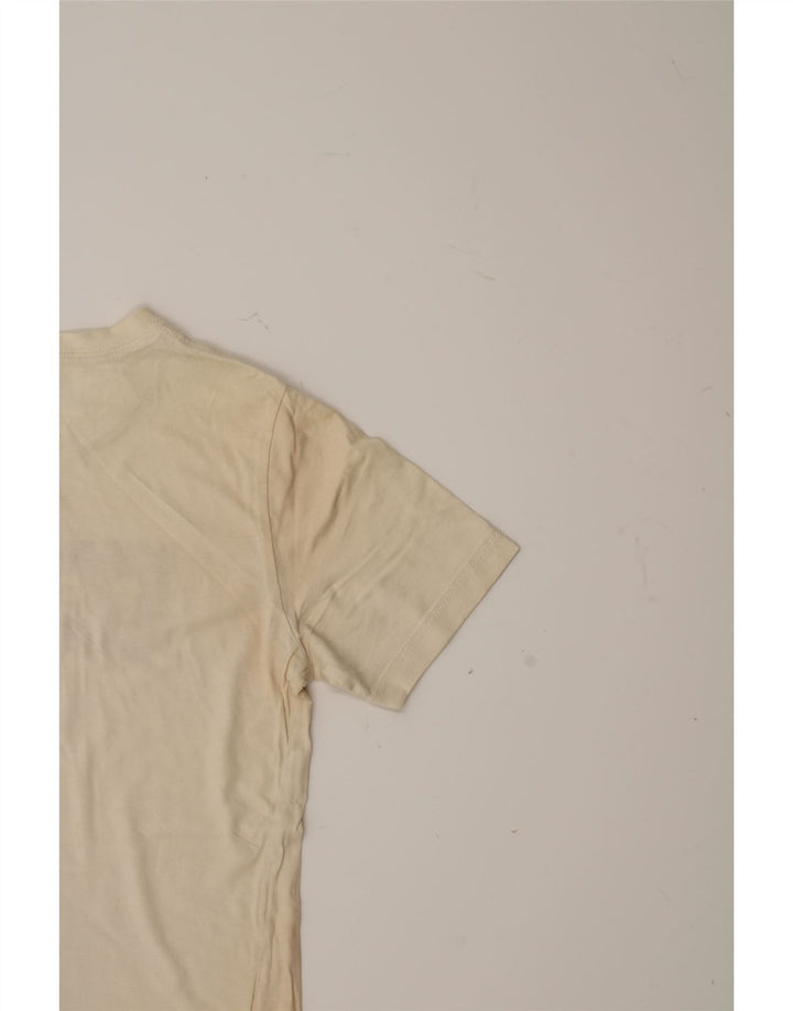 LEVI'S Boys Graphic T-Shirt Top 10-11 Years Medium  Off White Cotton Vintage Levi's and Second-Hand Levi's from Messina Hembry 