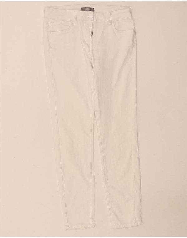 Marks & Spencer Dame Jegging Casual Bukser UK 10 Small W30 L29 White