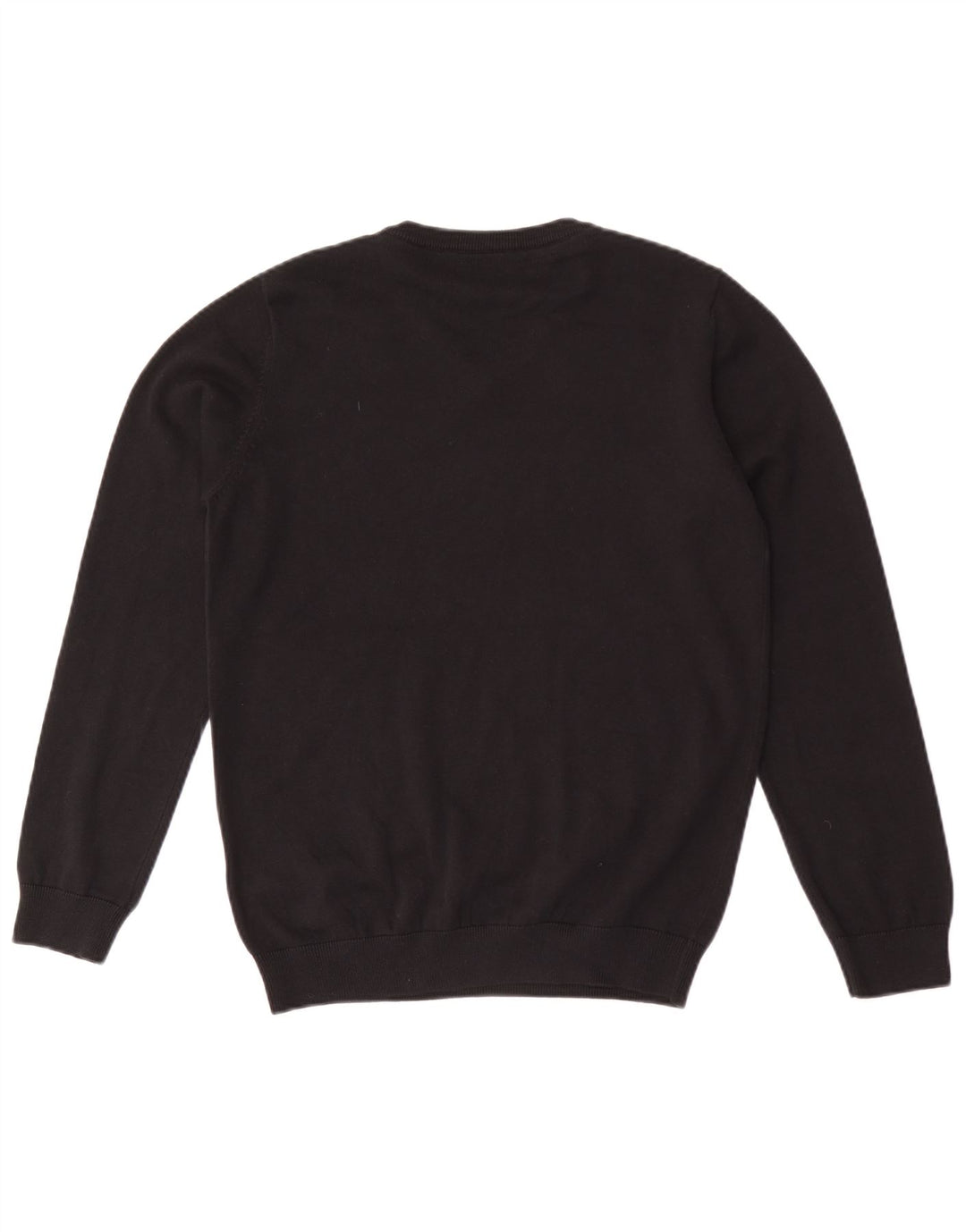 MARKS & SPENCER Drenge V-hals sweater 14-15 år Sort bomuld