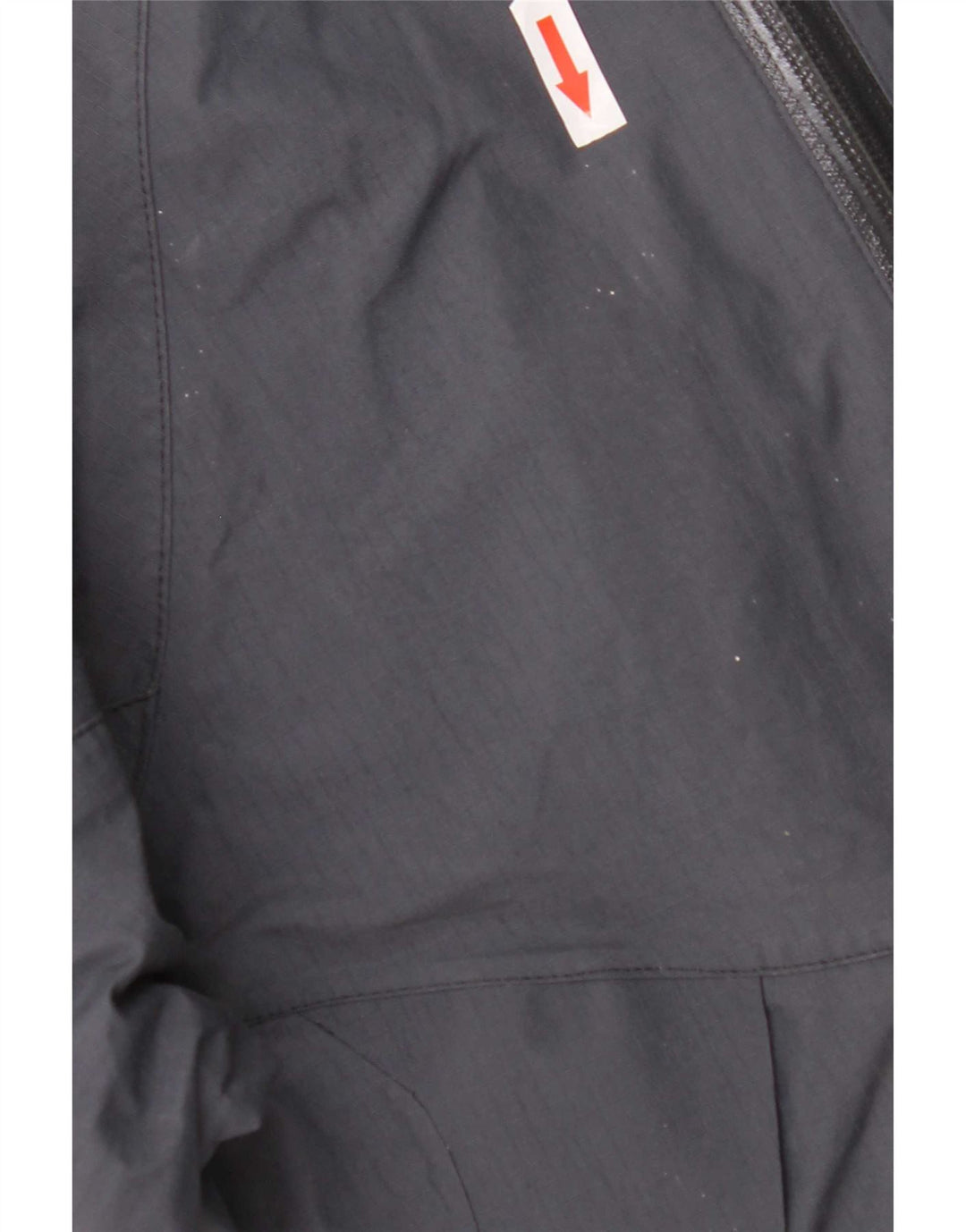 Fat Face Dame Hætte Windbreaker Jacket UK 8 Small Navy Blue Polyester