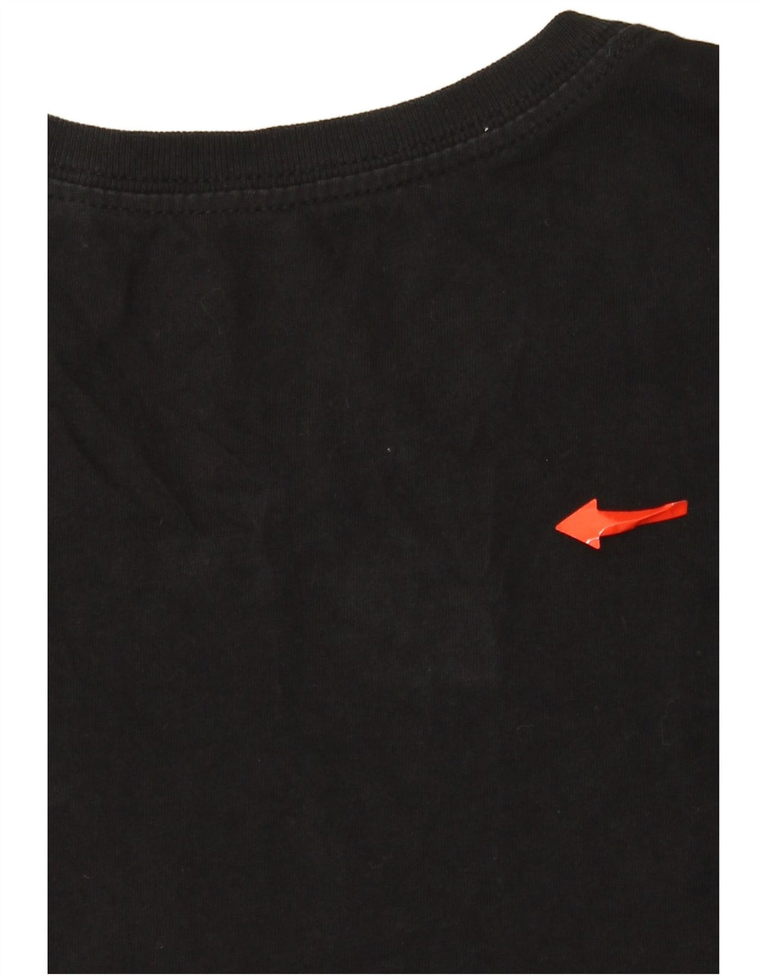 Nike grafisk t-shirt top til mænd, lille sort bomuld