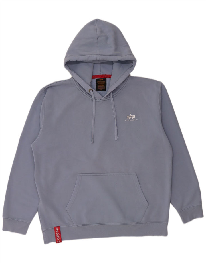 Alpha Industries Hættetrøje til mænd 3XL Blå
