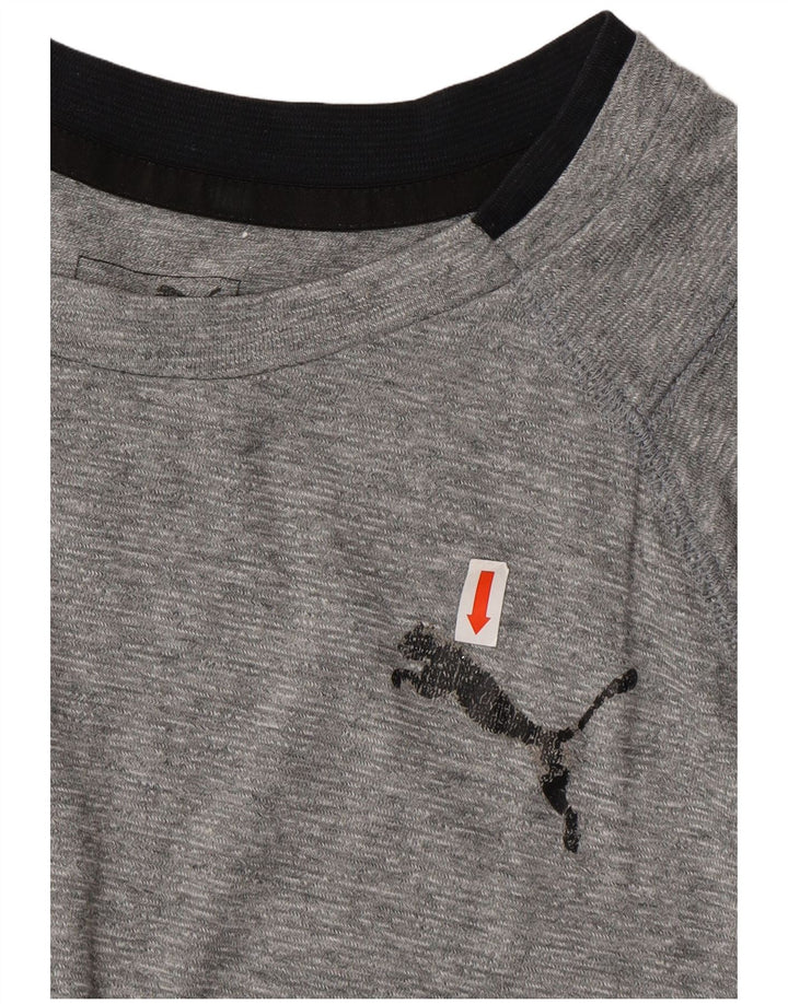 Puma Herre T-shirt Medium Grå Flecked