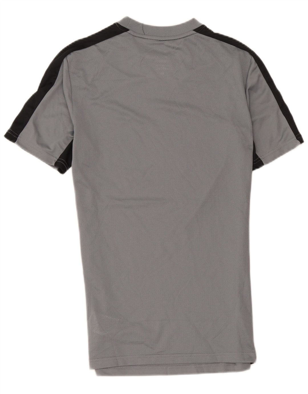 Nike Herre Dri Fit Slim Fit T-shirt Top Lille grå Colourblock Polyester