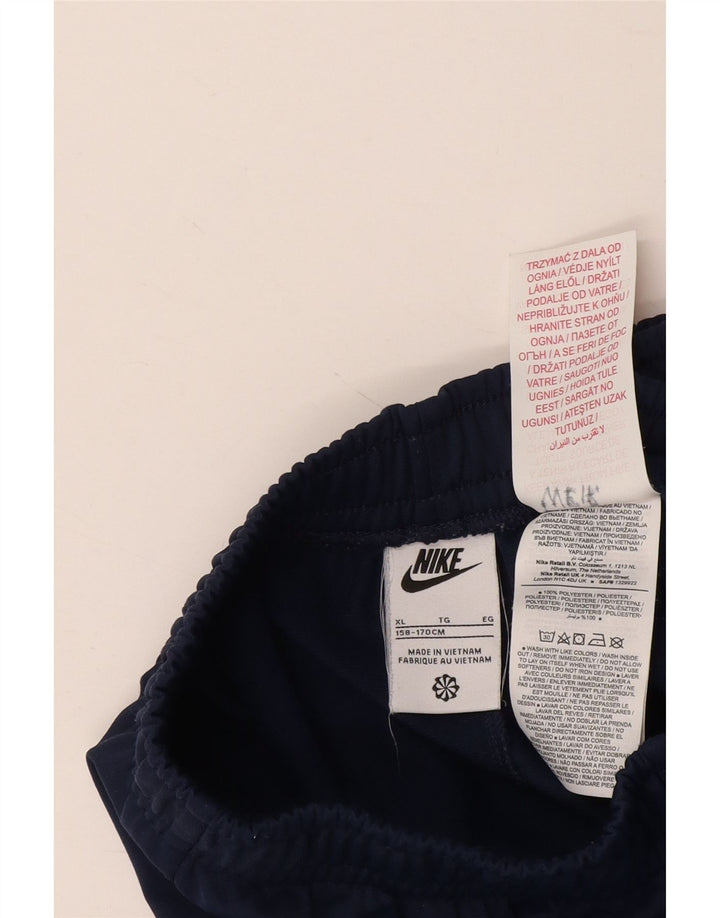 NIKE Træningsdragt til drenge Bukser Joggers 13-14 år XL Marineblå Polyester