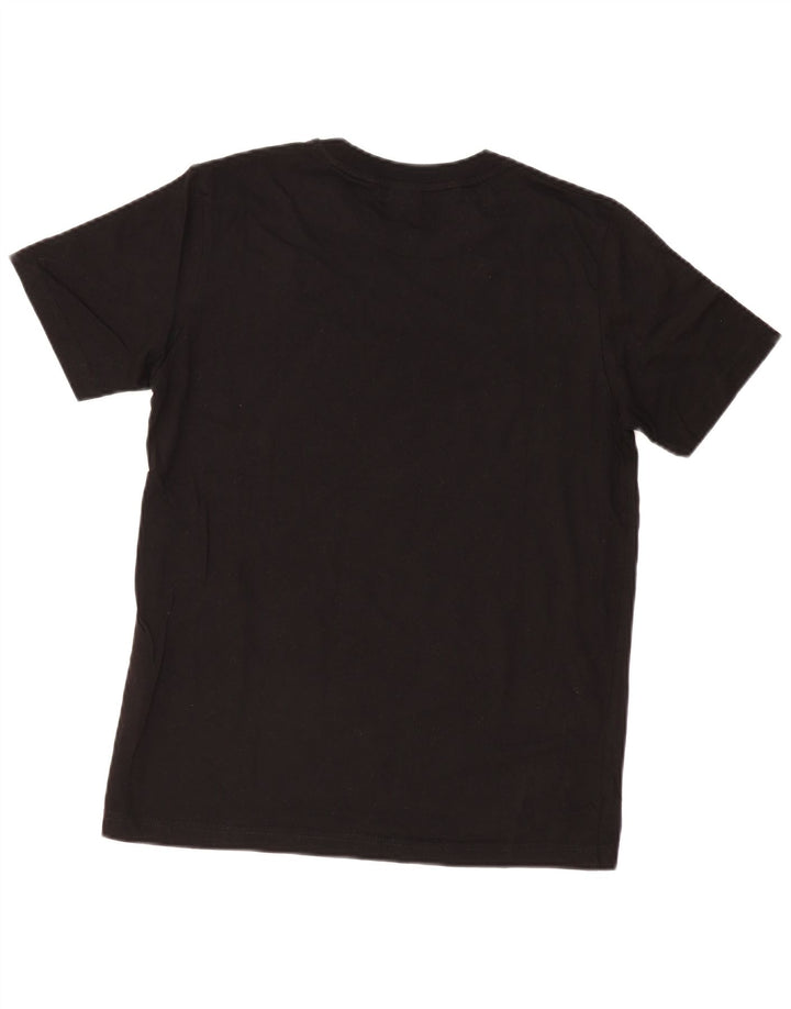 Hugo Boss Herre T-Shirt Top Medium Sort Bomuld