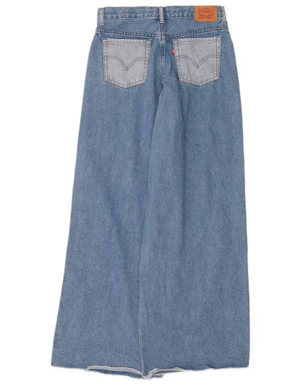 Levi's Girls 94' baggy jeans med brede ben 15-16 år W28 L32 blå farveblok