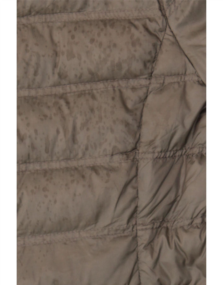 MASSIMO DUTTI Womens Padded Jacket UK 14 Large Brown Vintage Massimo Dutti and Second-Hand Massimo Dutti from Messina Hembry 