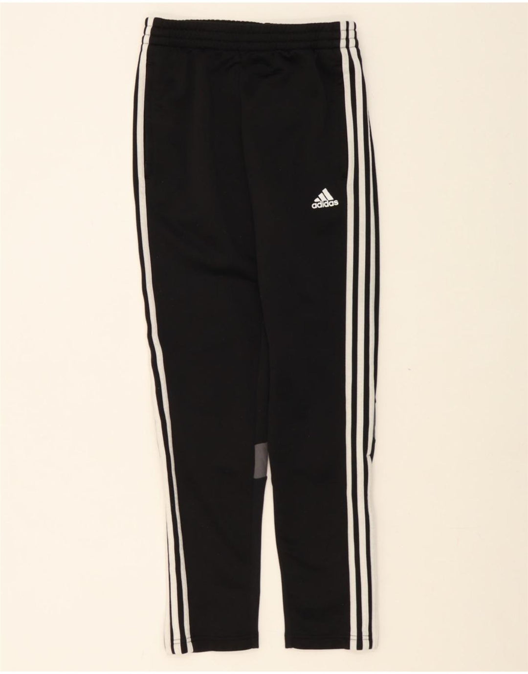 ADIDAS Womens Climalite Tracksuit Trousers UK 10 Small  Black Polyester Vintage Adidas and Second-Hand Adidas from Messina Hembry 
