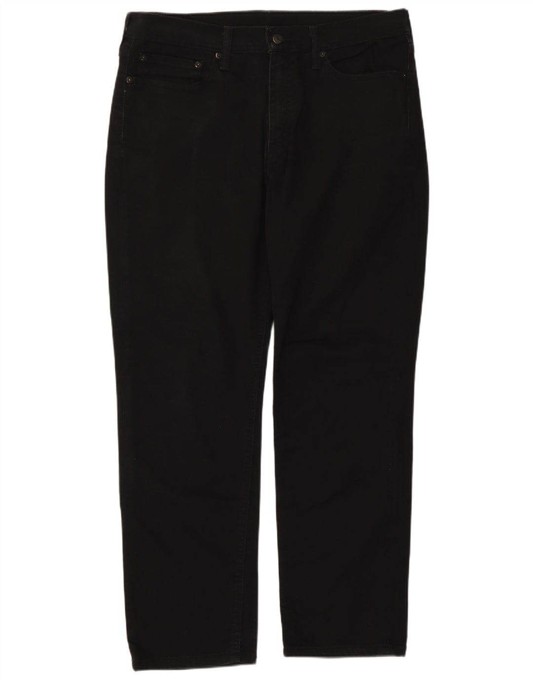 Levi's Herre 541 tilspidsede jeans W34 L30 sort bomuld