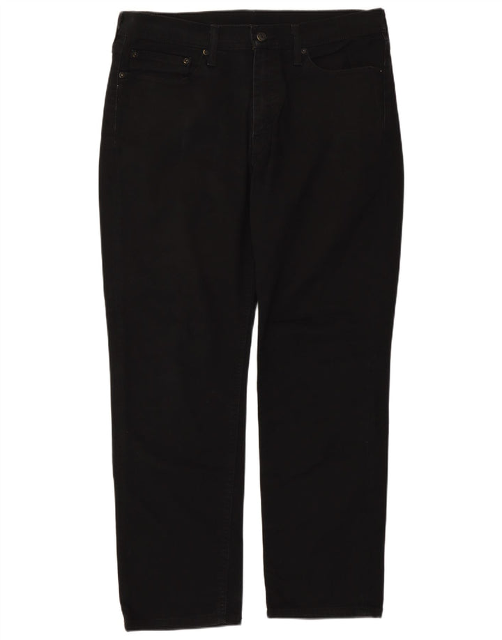 Levi's Herre 541 tilspidsede jeans W34 L30 sort bomuld