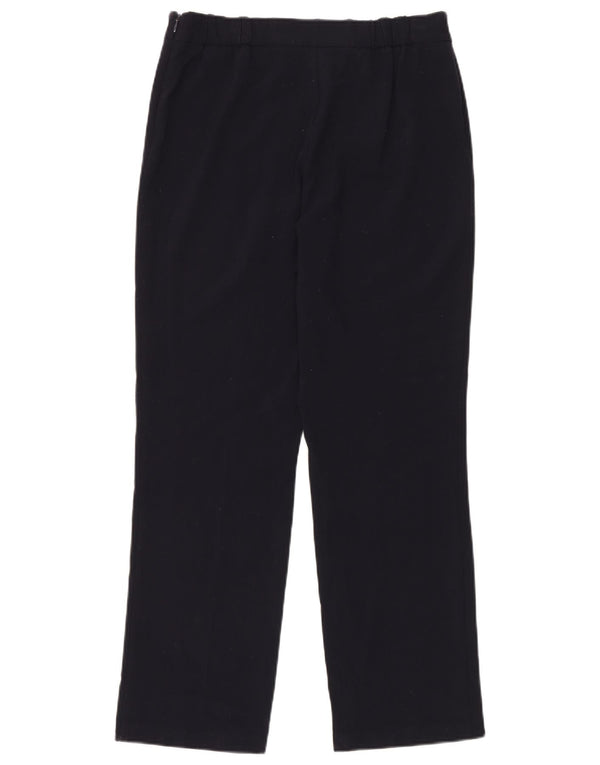Marks & Spencer Dame Casual Bukser UK 12 Medium W32 L30 Navy Blue