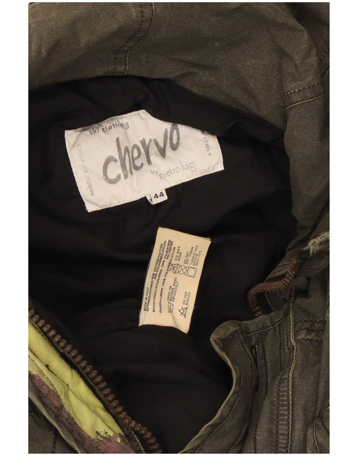 Chervo Herre Skijakke UK 44 2XL Khaki Bomuld