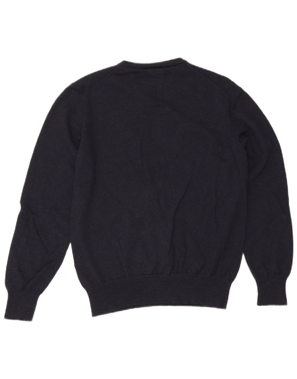 Kappa Herre Crew Neck Jumper Sweater Medium Navy Blue Uld
